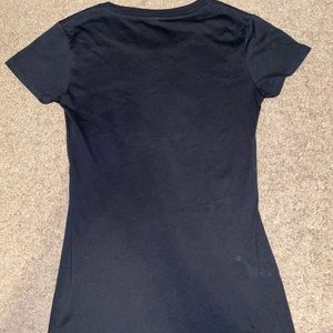 Steve from Stranger Things Black Graphic Tee